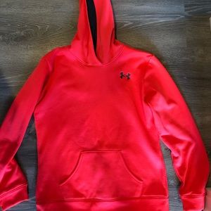 neon under armour sweatshirt
